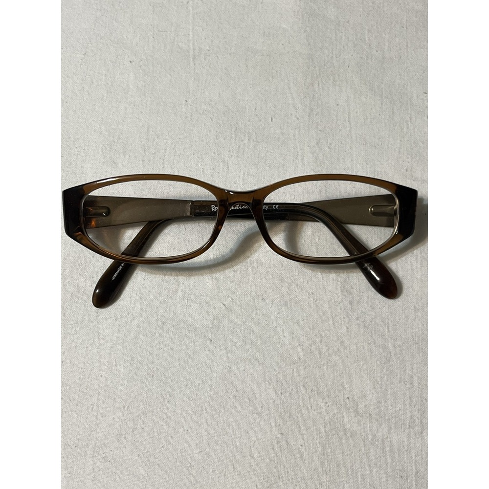 Rough Justice Feisty Bronze 51-15-135 Brown Full Rim Eyeglasses Frame /V10